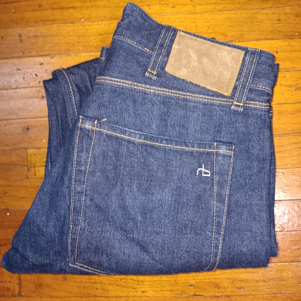 rag & bone Men's Straight Jeans - Indigo